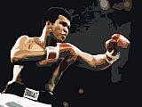 Unknown Muhammad Ali pop art painting